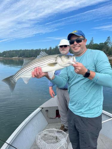 Nice Saint George River Striper